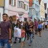 Fridays for Future: Im Juli demonstrierten rund 100 Schüler in Dillingen.