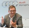 Markus Duesmann sagte im Interview mit unserer Redaktion, er sei „überglücklich“ als Audi-Chef und habe keine Ambitionen gehabt, auch VW-Chef zu werden. 