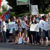 Protest gegen Auftritt von AfD-Chef