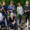 Seit 2015 gestaltet das Meringer Ensemble Allerley Flöterey so manche Feier mit musikalischen Einlagen. (von links nach rechts) Martina Kreitmeier, Karin Albert, Birgit Weisel (oben), Anette Heuck, Martina Weterings, Beate Miserre und Birgit Hagspihl.