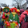 Die Clowns der Chorgemeinschaft Kettershausen-Bebenhausen verbreiteten Spaß beim Gaudiwurm.