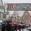 In Nördlingen dauert der Weihnachtsmarkt, anders als in vielen anderen Städten, einige Wochen. Ob er stattfindet, war lange unklar.
