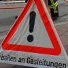 Bei Baggerarbeiten ist eine Gasleitung in Vohburg beschädigt worden.