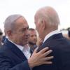 Israels Ministerpräsident Benjamin Netanjahu empfängt US-Präsident Joe Biden.