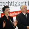 Oskar Lafontaine und Sahra Wagenknecht.