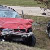 Der Fahrer aus dem südlichen Donau-Ries-Kreis, der dieses Wagen steuerte, erlitt bei dem Unfall nahe Kaisheim schwere Verletzungen.