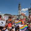 AFD-Parteitag und Proteste in Augsburg