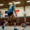 Die Marktoffinger Volleyballerinnen liefern sich ein packendes Duell gegen die Gäste aus München.  	