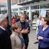 Städtebauförderung
Gunter Czisch, Nicole Razavi, Tim von Winning und Klara Geywitz im Gespräch vor dem Weststadthaus.
