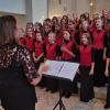 Der Spatzenchor gab mit seinen Gästen vom "Coro giovanile A. Orlandini" ein gemeinsames Freundschaftskonzert in der Wengenkirche.