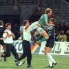 WM 1990: Die DFB-Auswahl siegt im Elfmeterschießen durch und startet das Dauertrauma der Engländer.
