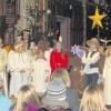 Die Ottmaringer Mädchen und Buben führten die Weihnachtsgeschichte als Kindermusical auf. 