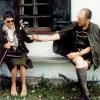 Thomas Bernhard im Jahr 1977 mit Hedwig Stavianicek, zu der er eine lebenslange, sehr enge Beziehung hielt.