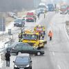 Neun Fahrzeuge waren am Freitagmorgen in einen Unfall auf A96 bei Schöffelding verwickelt. Die Bilanz: rund 70000 Euro Schaden. 