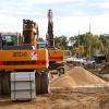 Unbekannte haben in einem Gewerbegebiet in Illertissen Baustellenwerkzeug geklaut, obwohl es abgedeckt auf der Baustelle lag.