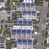 Solaranlagen, hier bei Reihenhäusern im Reese-Areal, sollen künftig in Neubaugebieten in Augsburg Pflicht werden.