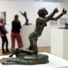 Bronzemodell "Die Flehende" von Camille Claudel (1894): Claudels Bronzeskulpturen wirken durch ihre Dynamik besonders lebensecht. Google ehrt die Künstlerin heute mit einem Doodle.