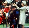 Hier wird Charles, der älteste Sohn der Queen und Thronfolger, am 1. Juli 1969 in Caernarvon zum Prinzen von Wales gekrönt. 
