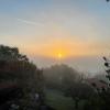 Heute gibt es eine schöne Inversionswetterlage oben auf dem Berg scheint die Sonne und unten ist der Nebel, schreibt uns unser Leser René Mayer aus Syrgenstein. 