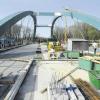 Bereits ab Juni soll der Verkehr auf der Bundesstraße 16 in Günzburg über die neue Donaubrücke rollen.  
