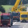 Stundenlang gesperrt war gestern die Autobahn 96 in Fahrtrichtung München. Bei Apfeltrach war ein Lkw-Anhänger umgekippt. 