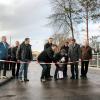 Eine Million Euro verbaute der Landkreis in eine neue Brücke und die Sanierung der Straße nach Steinheim.