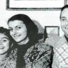 Max Bissinger, seine Frau Franziska und die gemeinsame Tochter. Die Ehe zerbrach und Bissinger kehrt 1968 allein nach Augsburg zurück. 