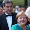 Bei den Bayreuther Festspielen trafen sich Kanzlerin Angela Merkel und Ministerpräsident Markus Söder auch schon.