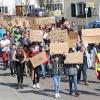 In Wertingen fanden im vergangenen Jahr mehrere Demonstrationen der „Fridays for Future“-Bewegung statt. Corona hat auch die Jugendbewegung ausgebremst – doch der Klimawandel ist laut Meteorologen auch in diesem warmen November deutlich sichtbar. 