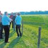 Im Mai hatte ein Teil der Gemeinderäte nach dem Waldbegang das Wiesengelände bei Welden in Augenschein genommen. Es soll nun aufgeforstet werden. 