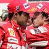 Massa und Alonso.