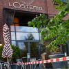 Bei einer Schießerei in der Pizzeria L'Osteria wurde ein Mann verletzt. 
