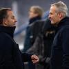 Hansi Flick (l) traut Christian Streich den Bundestrainer-Posten zu.