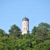 Der Turm von St. Michael in Fronhofen zählt zu den Kesseltaler Wahrzeichen. 