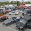 Beim Landsberger Autosalon im Jahr 2019 konnten sich die Besucherinnen und Besucher über Campingausstattung informieren.