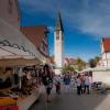In Ichenhausen findet zeitgleich zum Peter-und-Paul-Markt auch der Töpfer- und Kunsthandwerkermarkt statt.