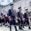 Mit mehreren hundert Teilnehmerinnen und Teilnehmern machte sich der Pilgerzug am Sonntag in Richtung Hergottsruh auf.