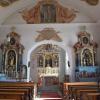 Blick in die Kirche St. Vitus in Huisheim. Sie wurde 1723 geweiht. Die Pfarrei feiert den 300. Jahrestag mit einer Reihe von Veranstaltungen.