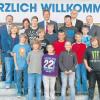 Die Bürgermeister der am Schulverband beteiligten Kommunen hießen die Mönchsdegginger Schüler in Harburg willkommen. 