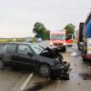Die 30-Jährige Autofahrerin wurde bei dem Unfall schwer verletzt. 