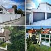 Diese vier Häuser gehören aktuell zu den teuersten im Raum Ulm. Spitzenreiter ist mit 5,1 Millionen Euro das Anwesen in Elchingen (rechts unten).