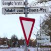 Auch die Heimatdichter sind bei den Straßennamen in Neusäß verewigt.