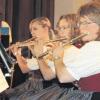 Zum perfekten Zusammenspiel der Kirchheimer Musiker trugen auch die Flötistinnen ihren Teil bei. 