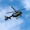 Eine Zeuge hatte aus einem Waldstück in Margertshausen ängstliche Schreie gehört. Die Polizei setzte bei der Suche auch einen Hubschrauber ein. 	