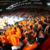 Viele der hochklassigen Events im Sportjahr 2024 finden in der Neu-Ulmer Ratiopharm-Arena statt – natürlich auch die Heimspiele der Ulmer Basketballer. 