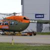 Das sind die neuen „Search and Rescue“-Hubschrauber der Bundeswehr. Es handelt sich um Maschinen des Typs H145M von Airbus Helicopters. 