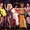 Die Fachjury der RTL-Show «Viva la Diva - Wer ist die Queen?»: Danny MaFanny (l-r), Laila Licious, Bambi Mercury, Catherrine Leclery und Pam Pengco (undatiert).