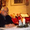 Hans Nebauer las gekonnt die Weihnachtslegende "Heilige Nacht" von Ludwig Thoma vor. 