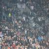 Im Stadion stimmungsvoll - in der Stadt friedlich: Die Fans von Partizan Belgrad.