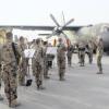 Das Lasttier der Luftwaffe, die Transall C-160, wurde auch auf dem Rollfeld in Masar-e Sharif (Afghanistan) für eine Million Flugstunden gefeiert. 